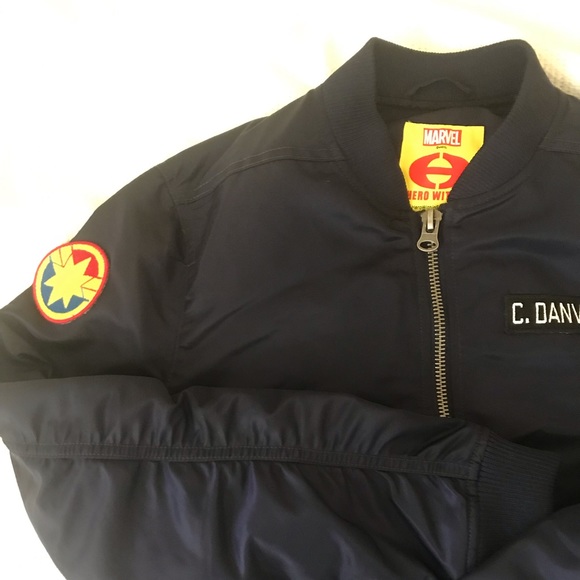 Captain Marvel flight jacket - Picture 1 of 6